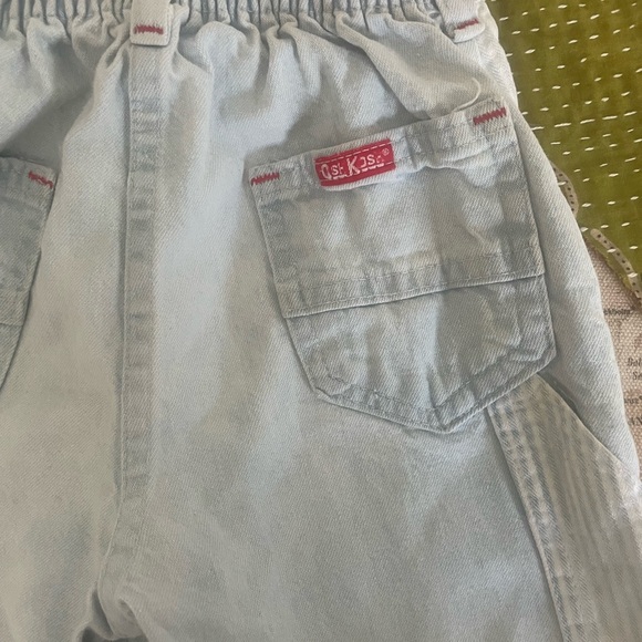 Oshkosh B’gosh Vintage Made in USA Light Blue Denim Pant Size 2 - Picture 8 of 13